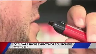 Local vape shops expect more sales KNWA