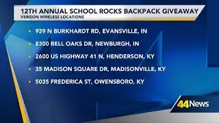 Local Verizon Wireless stores to host 12th Annual “School Rocks Backpack Giveaway”