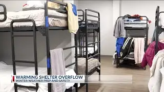 Local warming shelters will be open during winter storms
