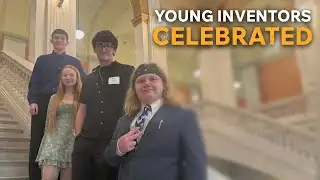 Local young inventors celebrated at Statehouse