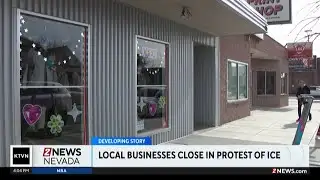 Locals react to some northern Nevada businesses closing to protest ICE