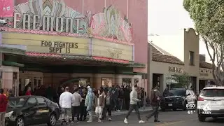 Locals wait overnight for a chance at Foo Fighters tickets