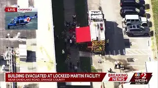 Lockheed Martin building at Orlando facility evacuated