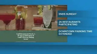 Lodi restaurant week continues this weekend