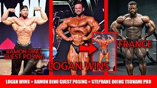 Logan Franklin WINS Florida Pro + Ramon Dino Guest Posing 5 Weeks Out + Stephane Doing Tsunami Pro