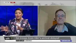 Logistical issues delay SANDF soldiers