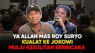 LOL! THE SECONDS ROY SURYO HAS DIFFICULTY SPEAKING WHILE ATTACKING JOKOWI