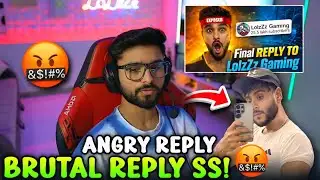 LOLZZZ REPLY ON SOUVIK D EXPOSE! 🤬 LOLZZZ BRUTAL REPLY STREAM SNIPER SUPPORTERS 🤫 | GODL 