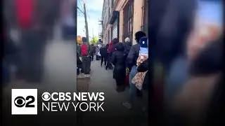Long lines form at Bronx food pantry amid SNAP concerns