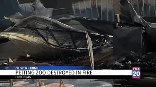 Longtime Enterprise petting zoo destroyed by fire