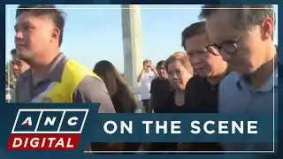 LOOK: DPWH Sec. Dizon inspects damage in typhoon-ravaged Cebu | ANC