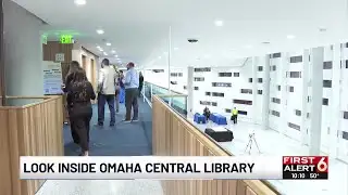 Look inside Omaha Central Library