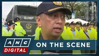 LOOK: PNP, protest groups finalize preparations ahead of Marcos’ 4th SONA | ANC