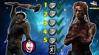 Looping a TOXIC Killer for 5 GENS - Dead by Daylight Mobile