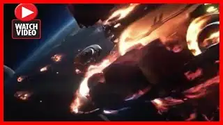 Lost in Space: Terrifying moment spacecraft battered by debris leaves group STRANDED