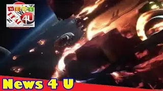 Lost in Space: Terrifying moment spacecraft battered by debris leaves group STRANDED