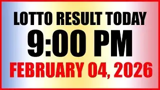 Lotto Result Today 9pm Draw February 4 2026 Swertres Ez2 PCSO