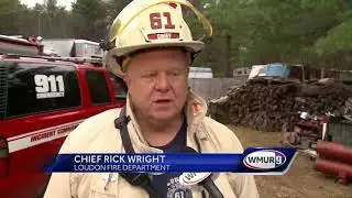 Loudon firefighters battle 2 fires at some location