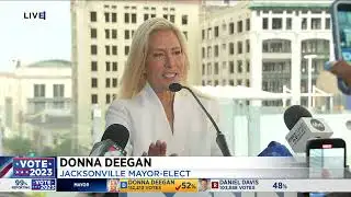 "Love won today!"--Mayor-elect Donna Deegan