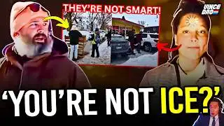 Low IQ Leftist Protestors HUMILIATED After Mistakenly Identifying Random Citizens as ICE in Big Fail
