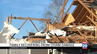 Lowndes County family rebuilds after devastating EF-1 tornado