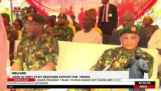 Lt. Gen. Wadi Shaibu Pledges Enhanced Support for Soldiers’ Welfare