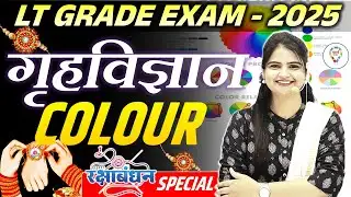LT Grade 2025 Home Science Colour -कलर Special class | Home Science Practice set– LT/NET/TGT/PGT