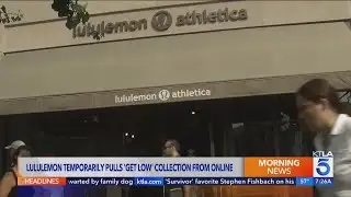 Lululemon pulls ‘Get Low’ leggings from website after complaints