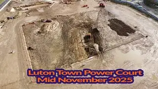 Luton Town Power Court Stadium Construction 13 November 2025