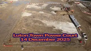 Luton Town Power Court Stadium Construction 14 December 2025