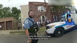 LynREACTED to Cop Loses It When He Gets A Dirty Look