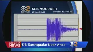 M3.8 Quake Hits Southeast Riverside County
