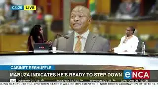 Mabuza indicates he