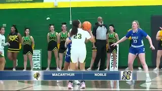 MacArthur shuts down Noble 59-49
