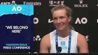 Maddison Inglis Press Conference | Australian Open 2026 First Round