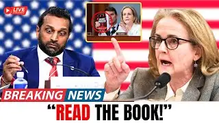 Madeleine Dean TRAPS Kash Patel: Watch Him Deflect With "Read My Book!"
