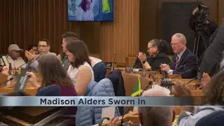Madison Common Council swears in new alders