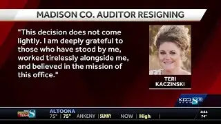 Madison County auditor announces she is resigning