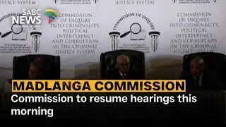 Madlanga Commission | Commission to resume hearings this morning