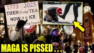 MAGA Melts Down as VIRAL Boston ICE Protest ERUPTS
