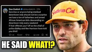 MAGA Sports Pundit EXPOSES His Racism Over Mark Sanchez Stabbing