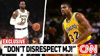Magic Johnson CHECKS LeBron & KD For Disrespecting Michael Jordan!