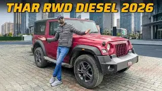 Mahindra Thar RWD LXT Diesel 2026 🔥 Shokeen logo ki pehli pasand 