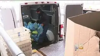 Mail Carriers Brave The Rain To Help The Hungry