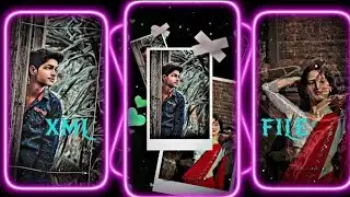 MAIN TERA BOYFRIEND💞💘XML FILE ALIGHT  MOTION VIDEO EDITING 🔰 XML FILE HINDI SONG 🎶 XML FILE 🔰