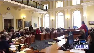 Maine lawmakers speaking following the first day back in session