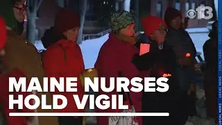 Maine nurses hold vigils to honor Alex Pretti