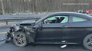 Maine state trooper hit by Wisconsin driver in Wells