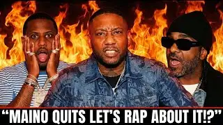 Maino LEAVES Let’s Rap About It Over Jim Jones EMBARRASSMENT!?