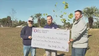 Majette Disc Golf Course gets greener with new tree planting